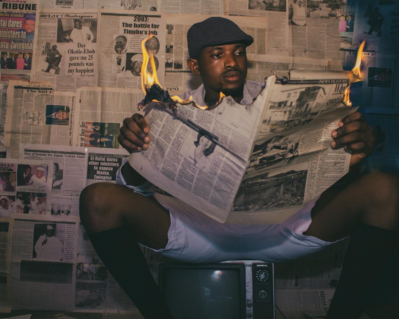 burning the bad comments and PR